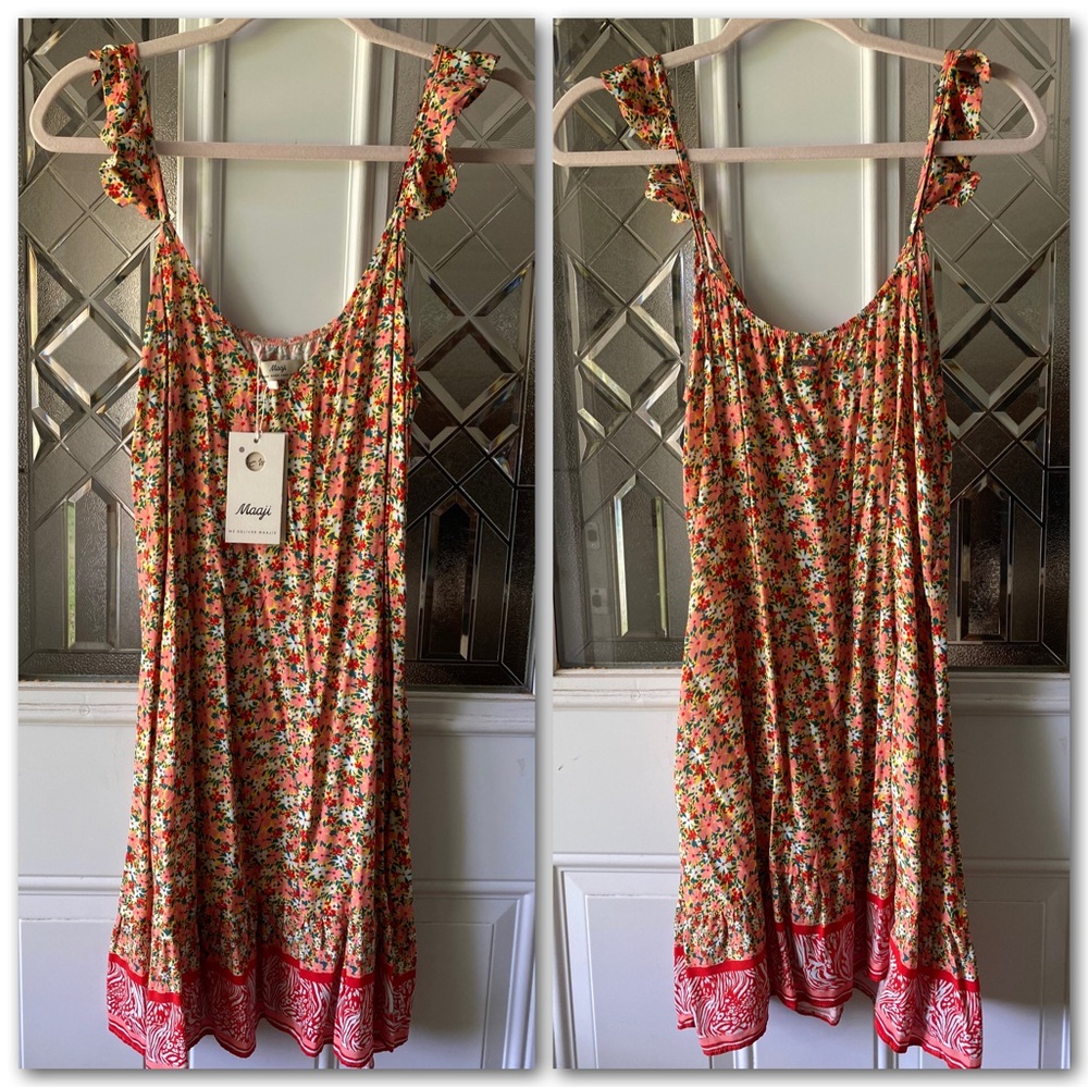 ☀️Maaji Multicolor Floral Sundress